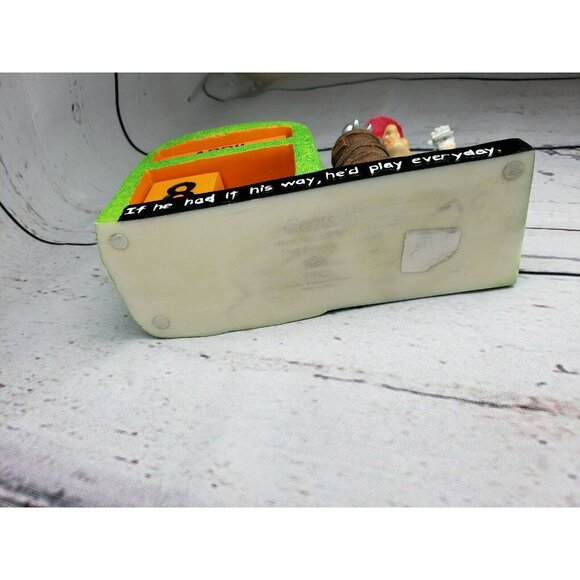 Coots 3D Golf Figurine Date Desk Calendar - "Old Coot" with Month and Date Tiles - Picture 2 of 12